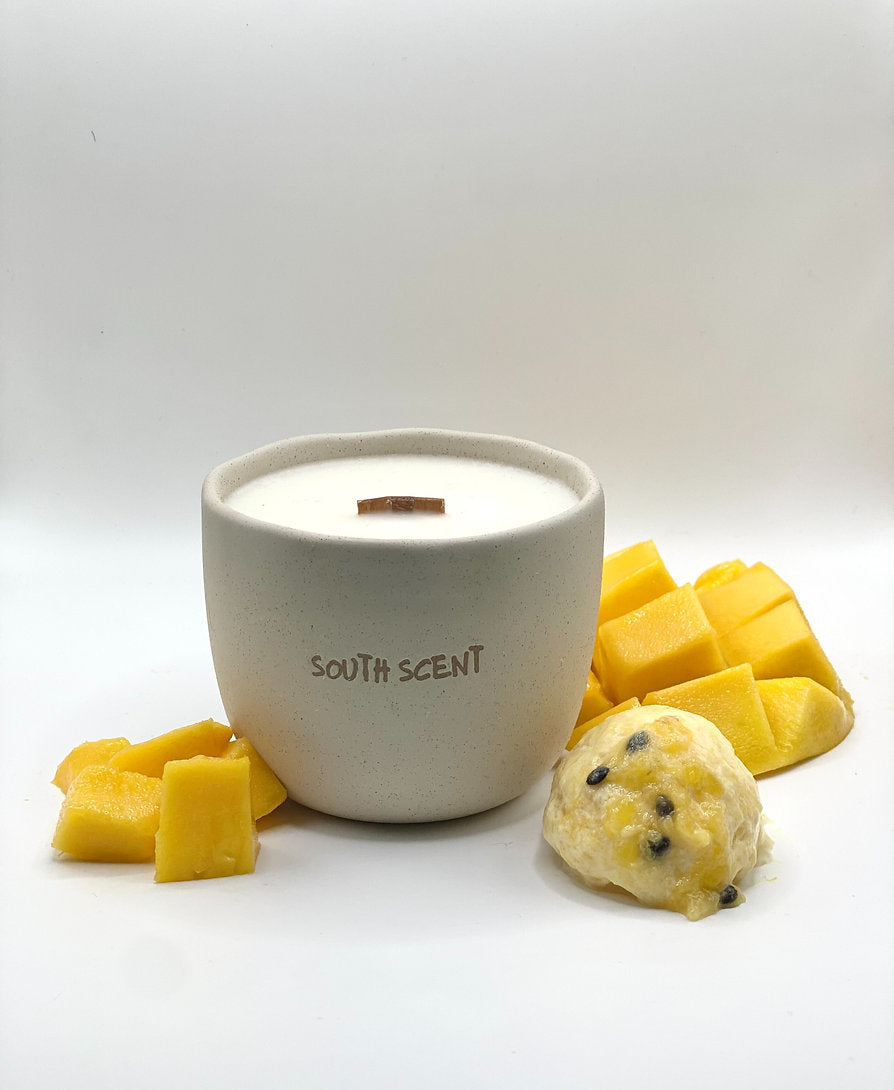 Passionfruit Mango Sorbet Soy Candle - South Scent