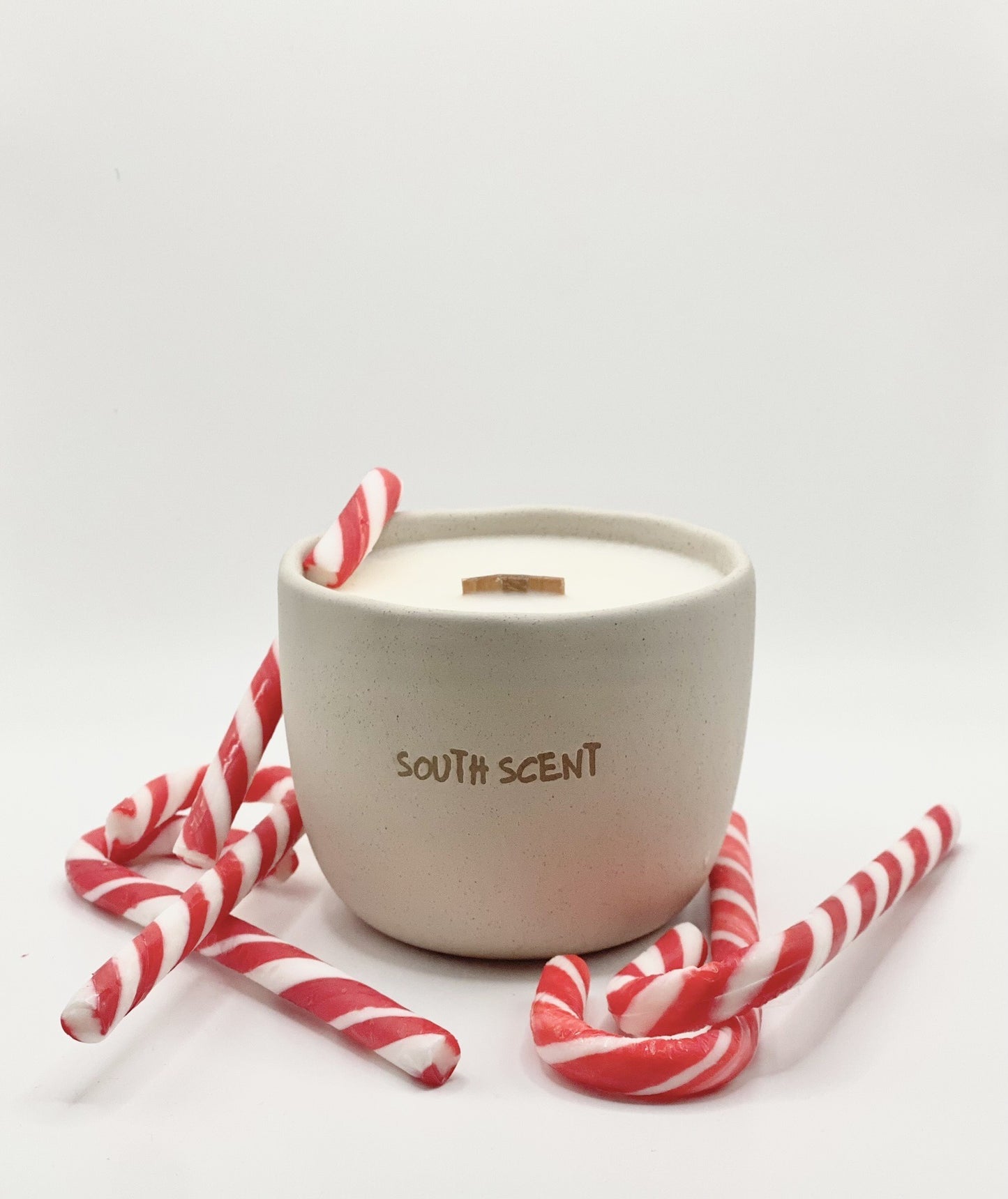 Candycane Soy Candle - South Scent