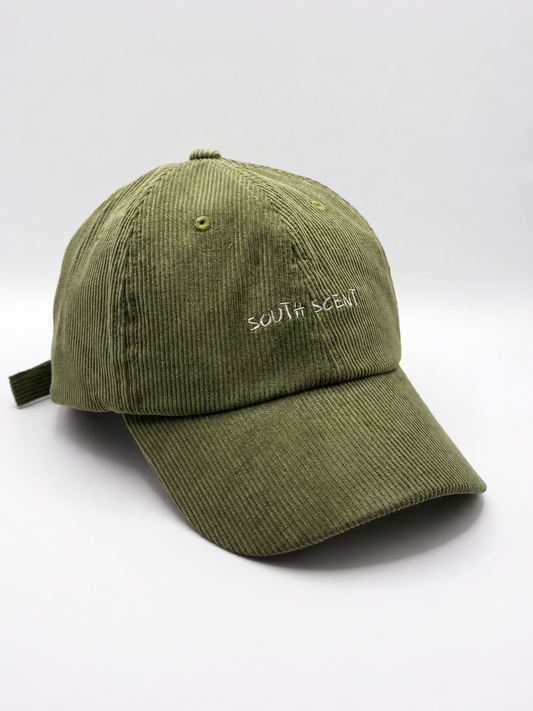Olive Corduroy South Scent Cap