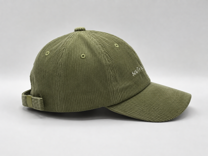 Olive Corduroy South Scent Cap