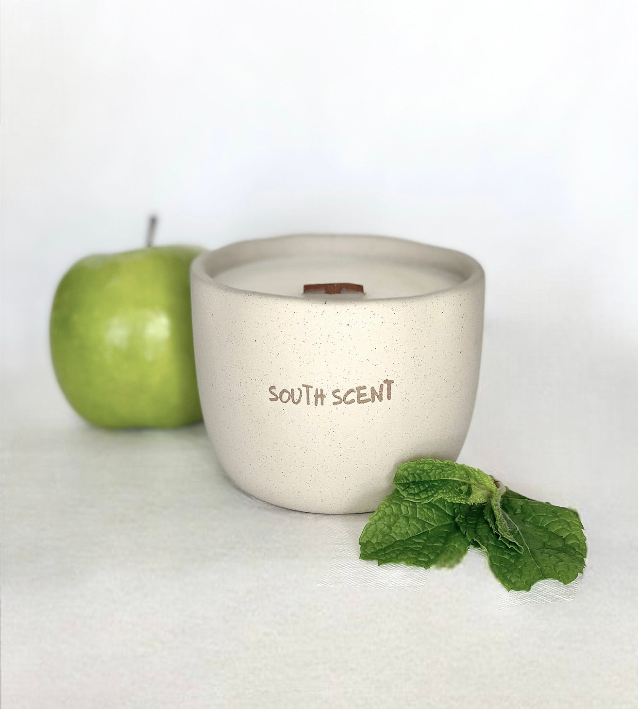 Apple + Mint Soy Candle - South Scent